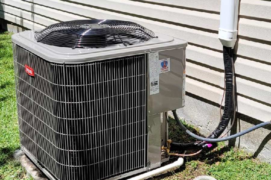 Emergency HVAC system setup